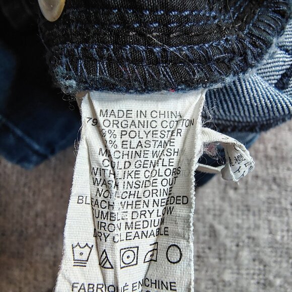 Prana Jeans Womens Size 4 (28x28) Blue Mid Rise Crop Capri W41180056 Carlotta - Picture 10 of 12